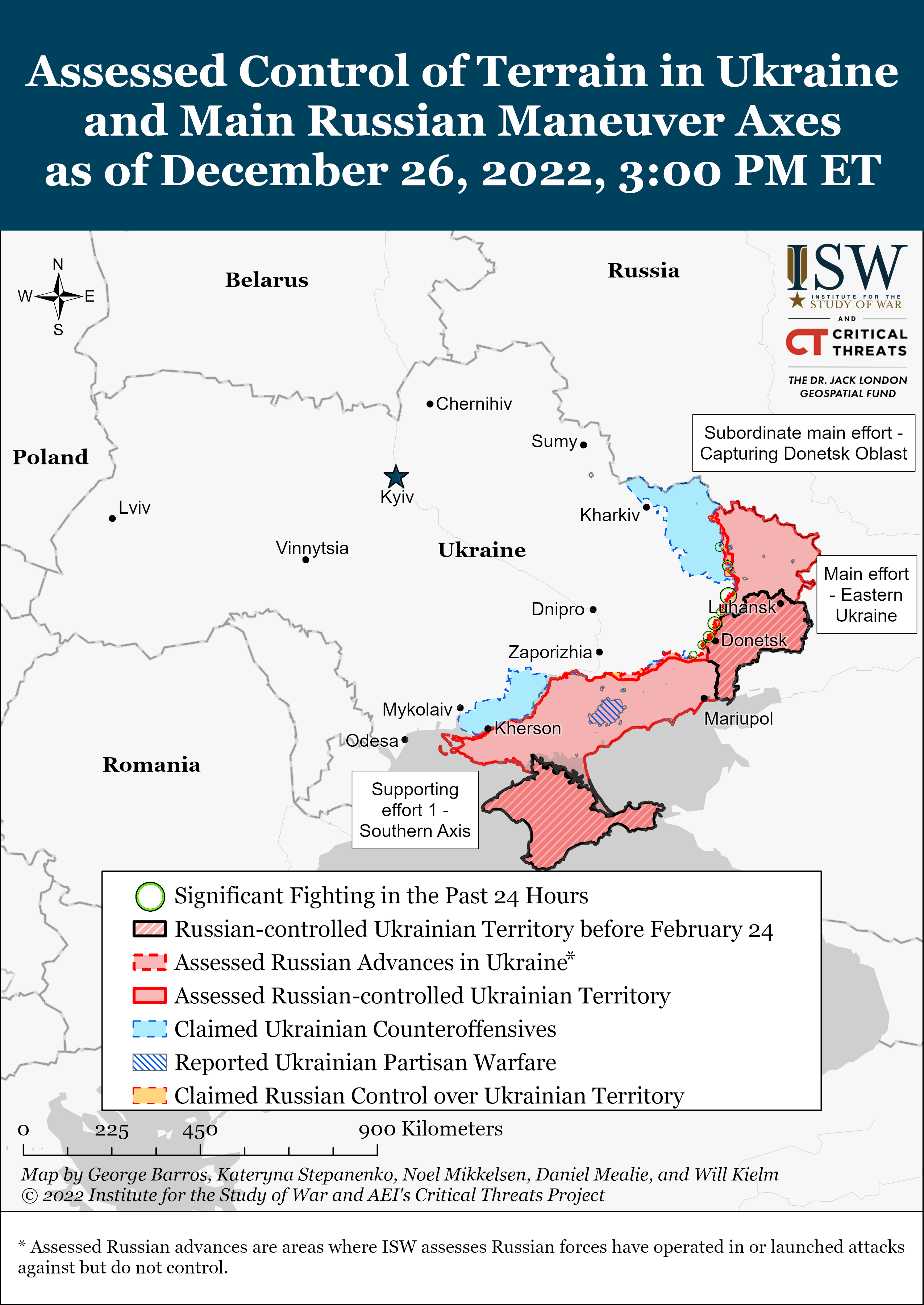 Russian Offensive Campaign Assessment December Institute For The