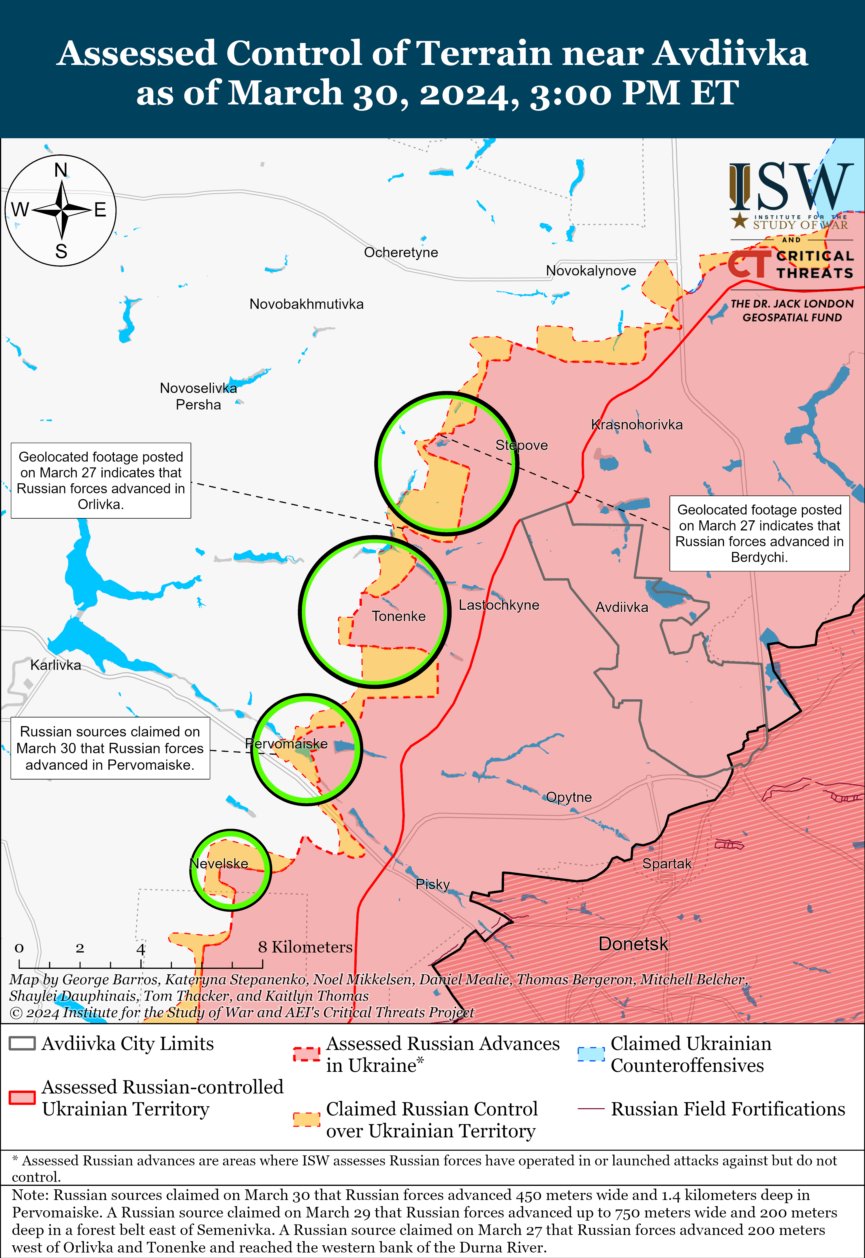 Russian Offensive Campaign Assessment, March 30, 2024 | Institute for ...