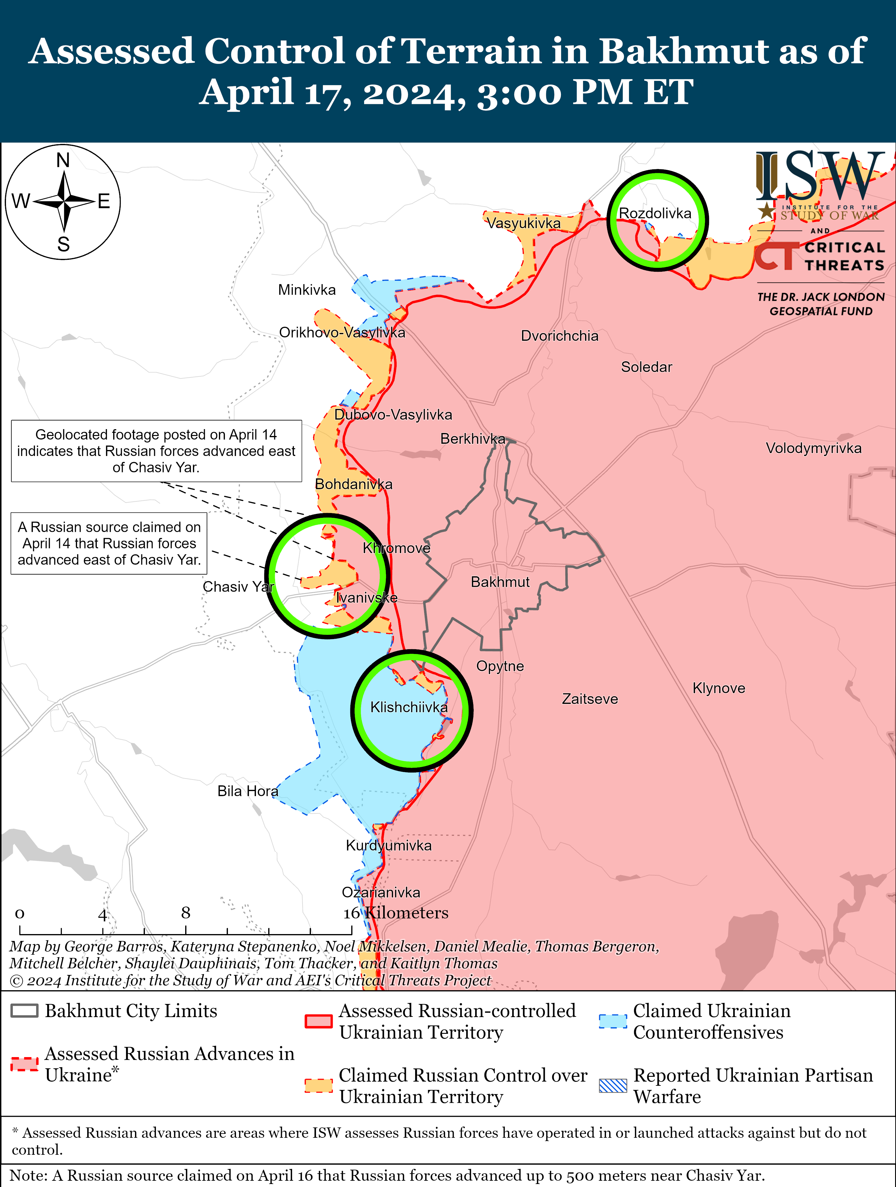 Russian Offensive Campaign Assessment, April 17, 2024 | Institute for ...