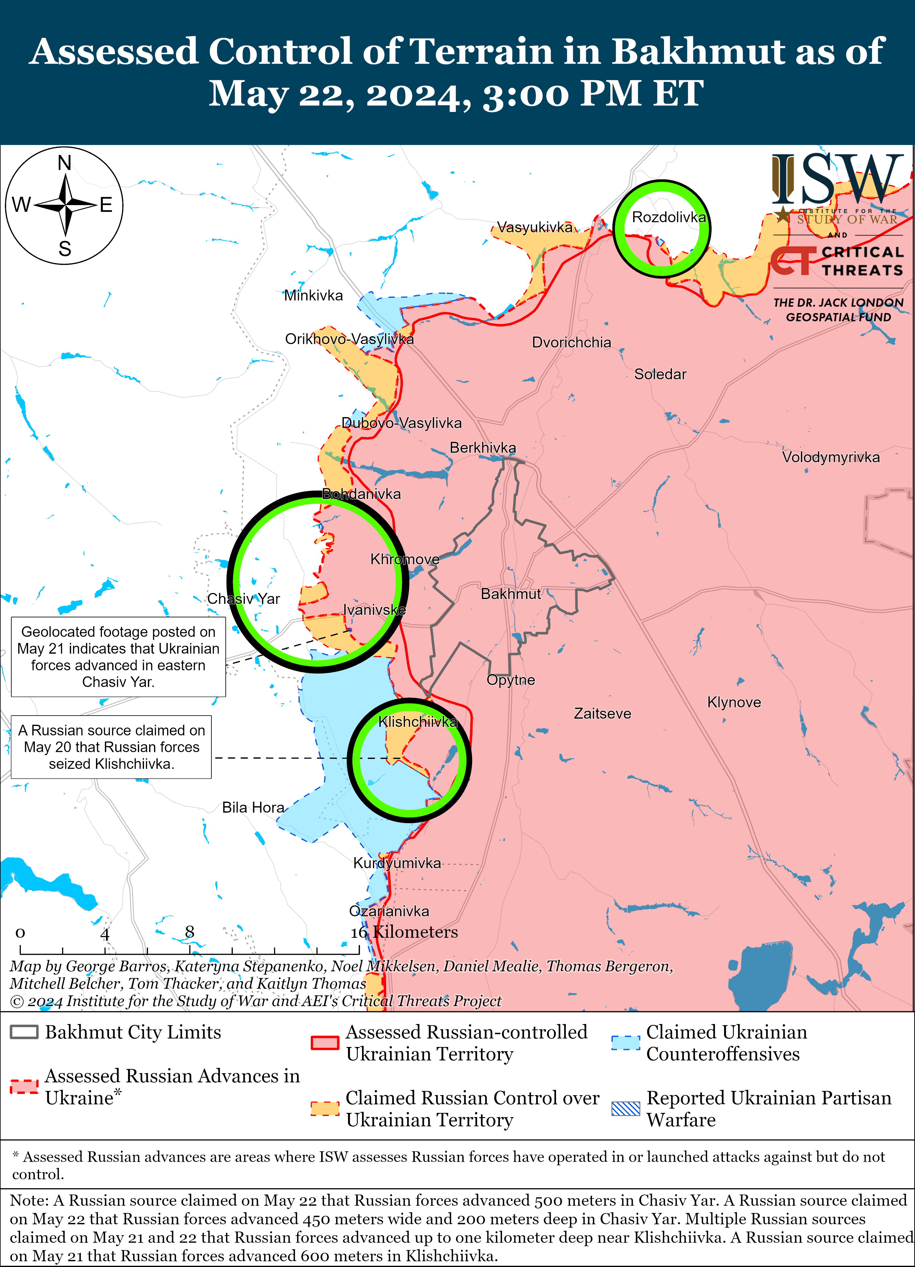 Russian Offensive Campaign Assessment, May 22, 2024 | Institute for the ...