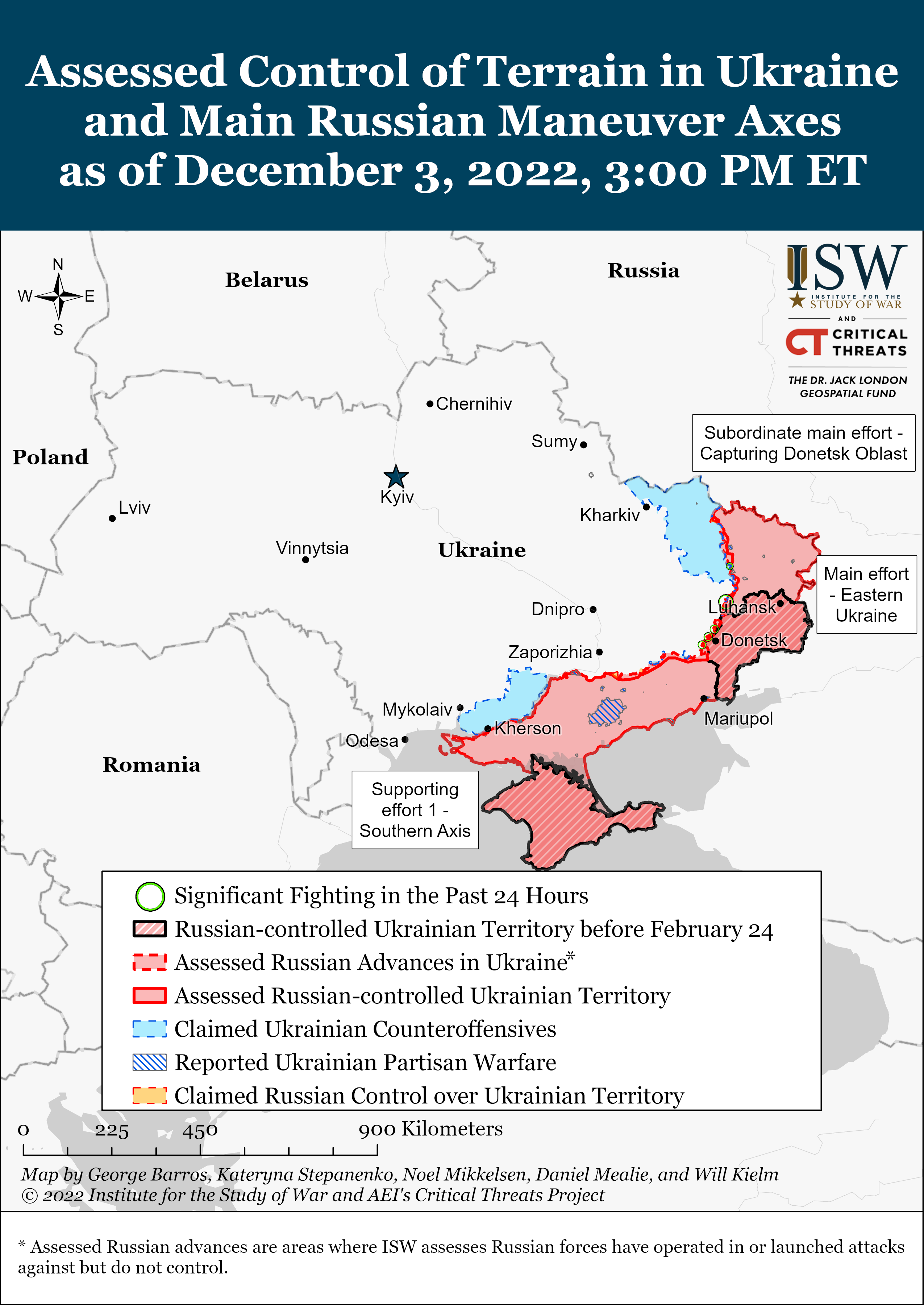Ukraine Conflict Updates 2022 | Institute for the Study of War