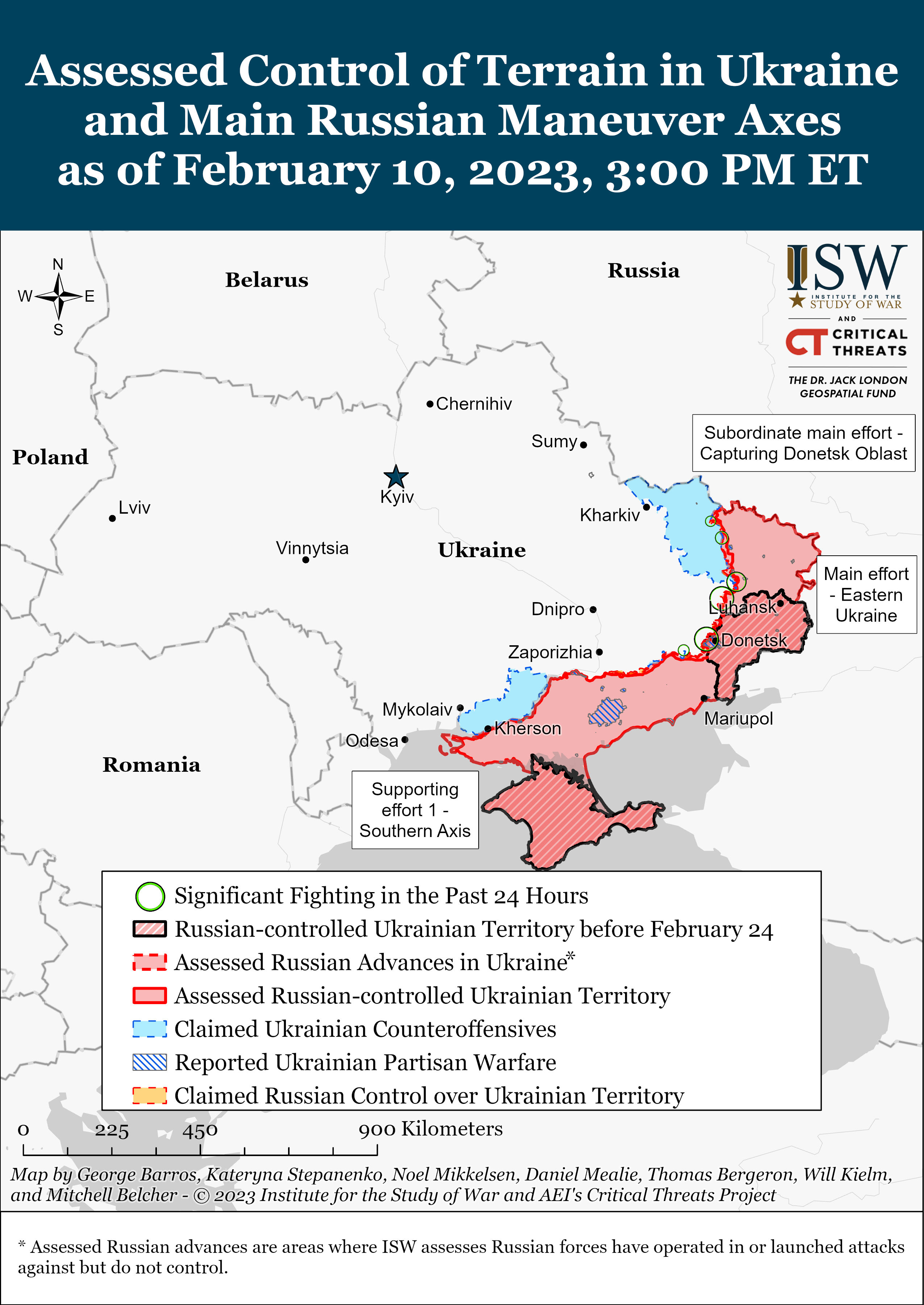 Russian Offensive Campaign Assessment, February 10, 2023