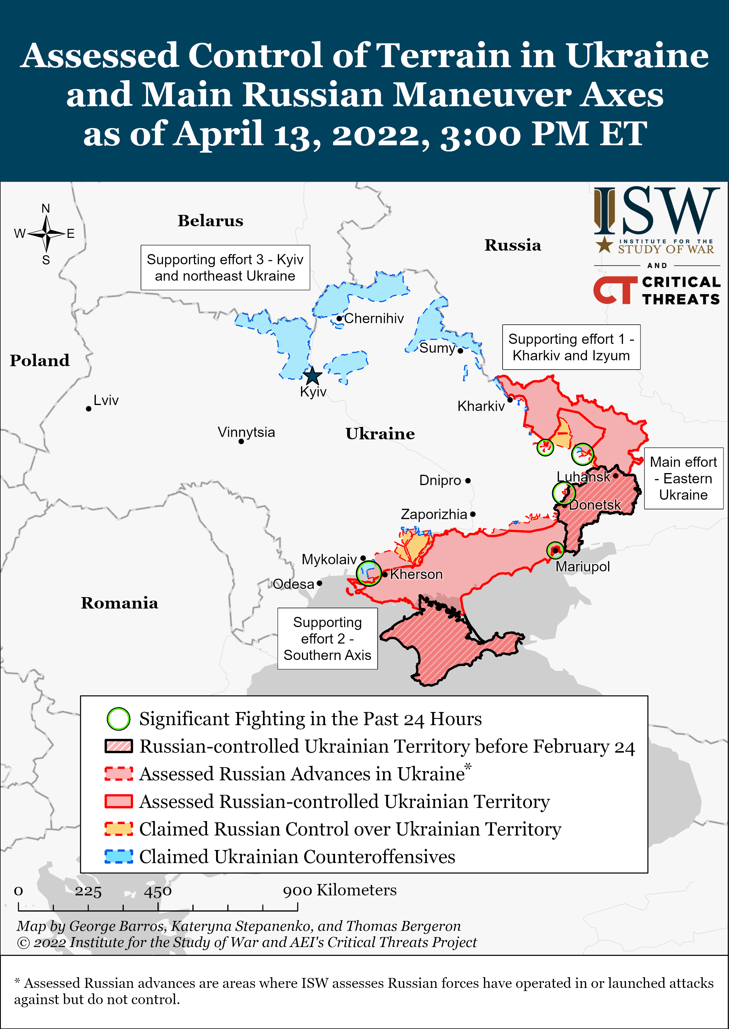 Russian Offensive Campaign Assessment, April 13 | Institute for