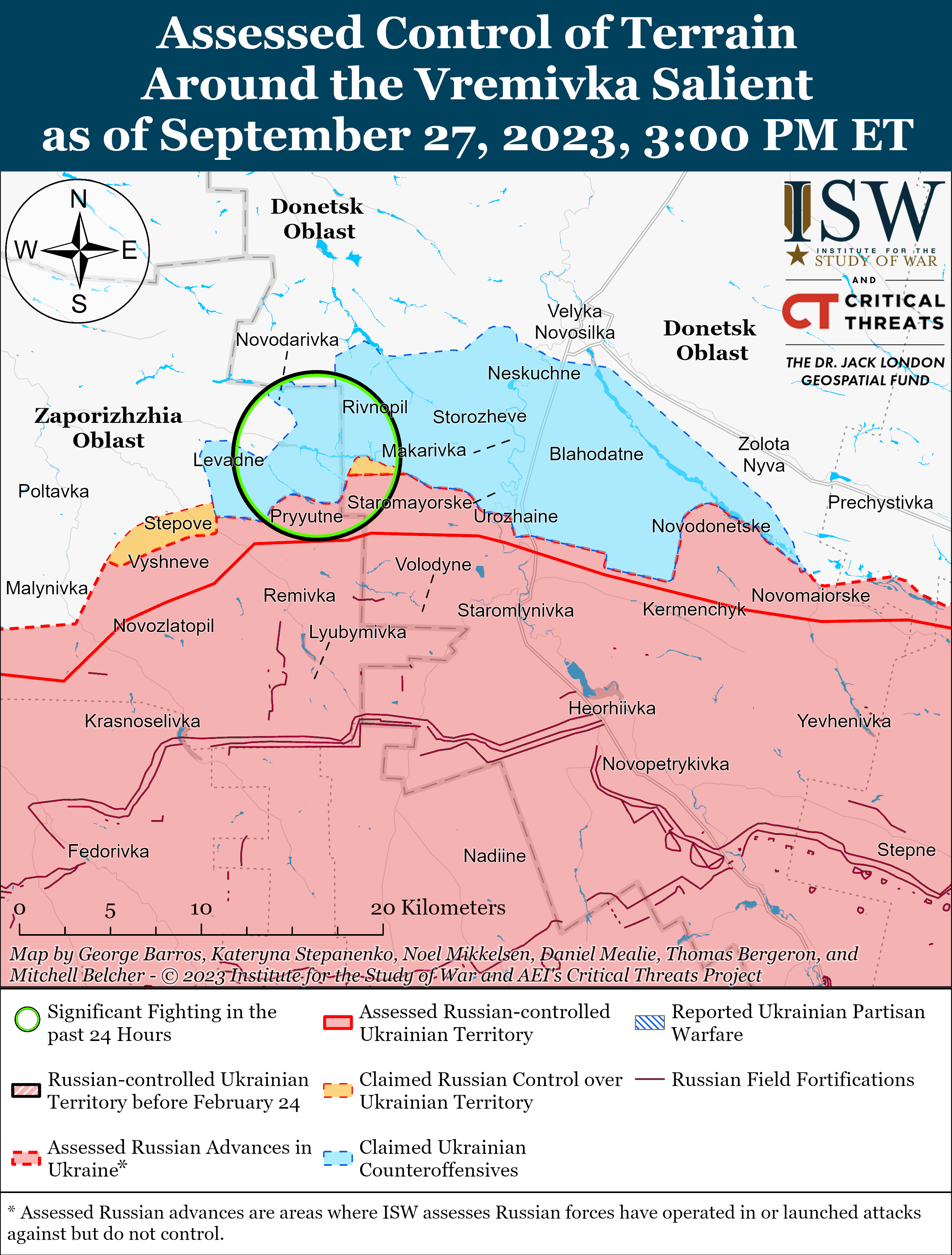 ЗСУ, ймовірно, здійснили прорив на лінії Роботине-Вербове: карти боїв ISW