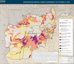 AFGHANISTAN PARTIAL THREAT ASSESSMENT AS OF APRIL 12, 2016