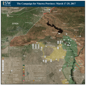 The Campaign for Ninewa Province: March 17-29, 2017