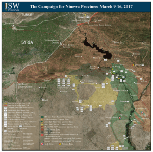 The Campaign for Ninewa Province: March 9-16, 2017