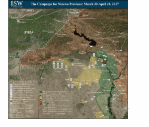The Campaign for Ninewa Province: March 30-April 28, 2017