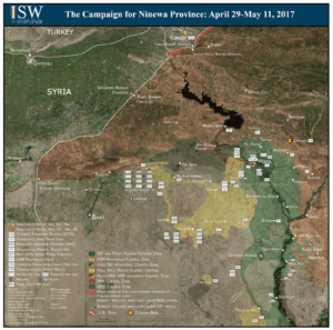 The Campaign for Ninewa Province: April 29-May 11, 2017