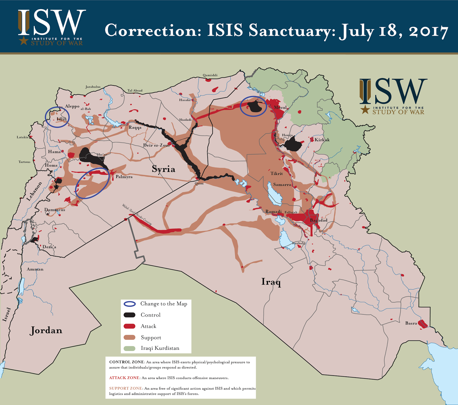 Correction: ISIS Sanctuary: July 18, 2017