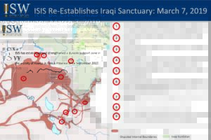 ISIS Re-Establishes Iraqi Sanctuary: March 7, 2019