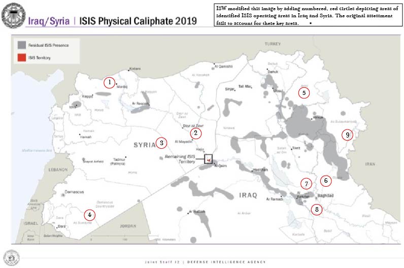Iraq/syria | ISIS Physical Caliphate 2019