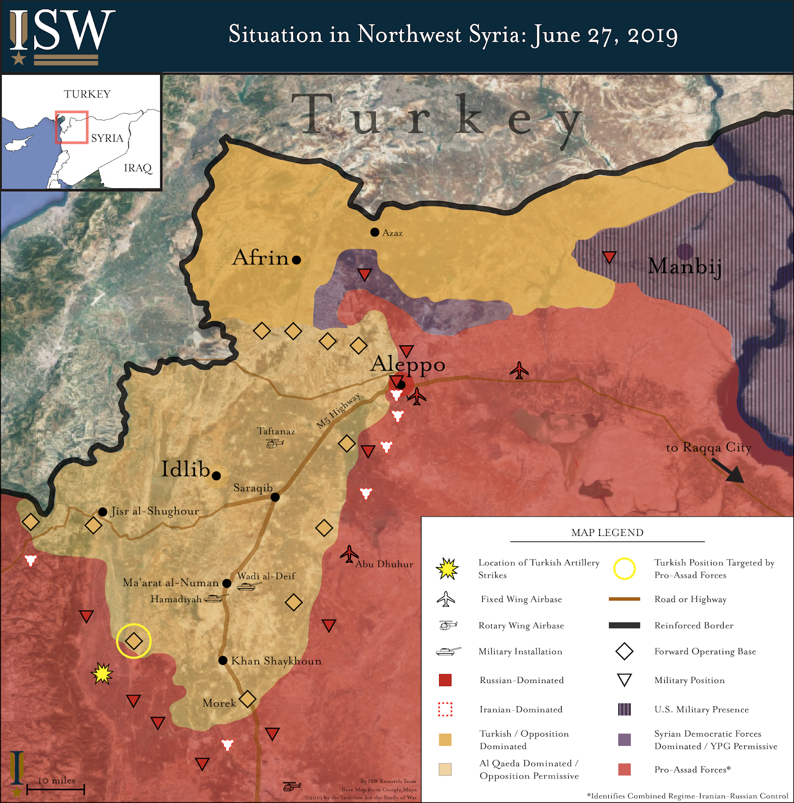 Situation in Northwest Syria: June 27, 2019