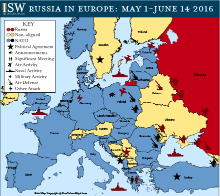 RUSSIA IN EUROPE: MAY 1-JUNE 14 2016