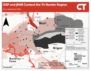 Issp and JNIM Contest the Tri-border Region Since September 2022