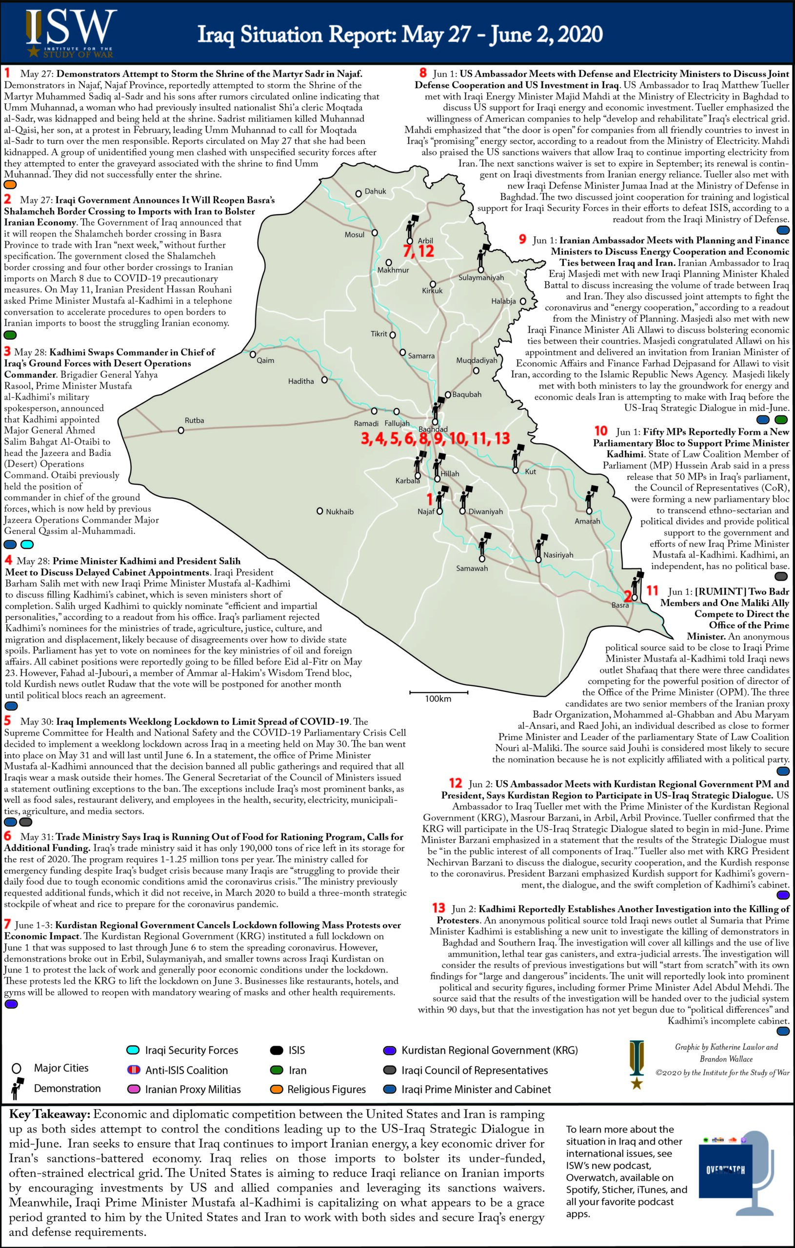 Iraq Situation Report: May 27 - June 2, 2020