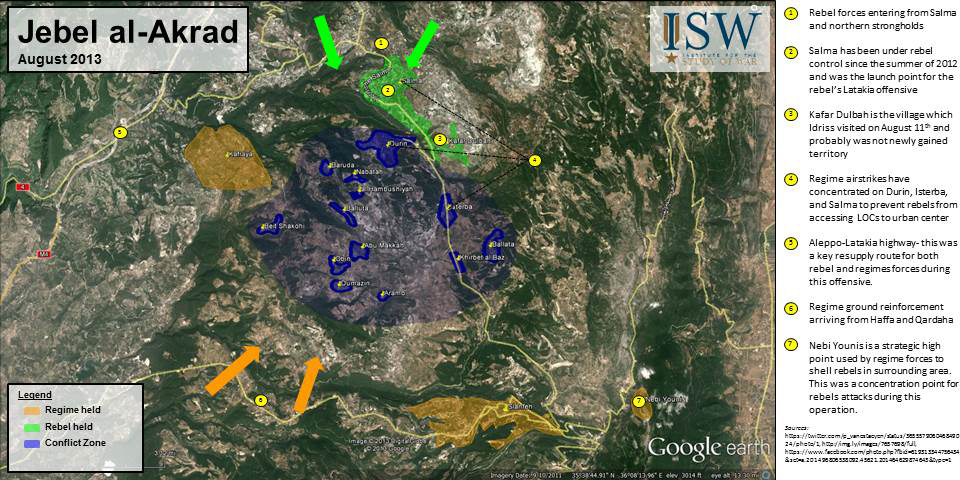 Jebel al-Akrad August 2013