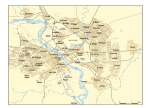 Map of Mosul
