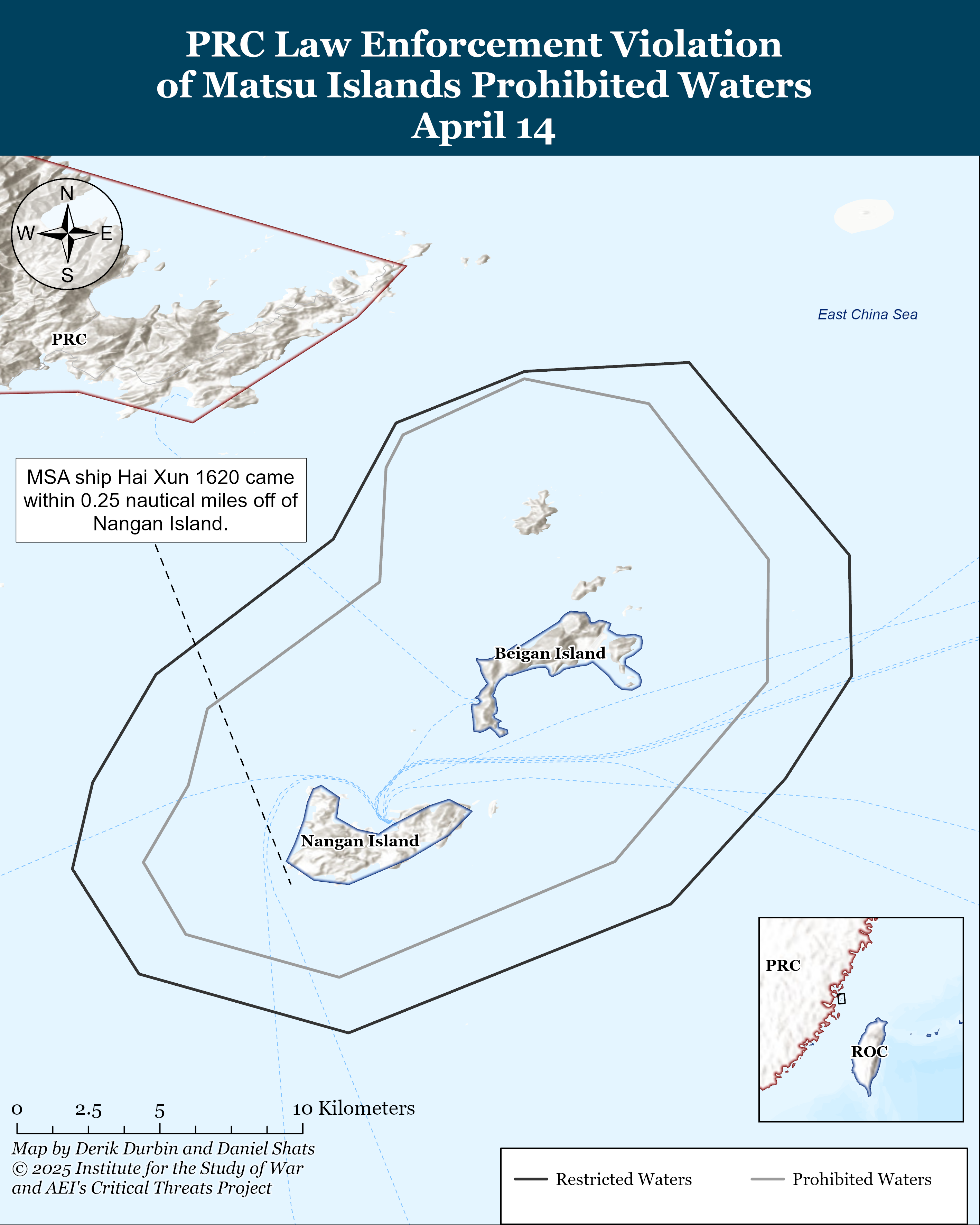 Prc Law Enforcement Violation Of Matsu Islands Prohibited Waters April 14