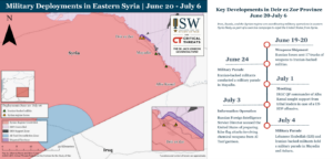 Military Deployments in Eastern Syria | June 20 – July 6