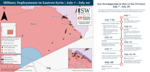 Military Deployments in Eastern Syria | July 7 – July 20