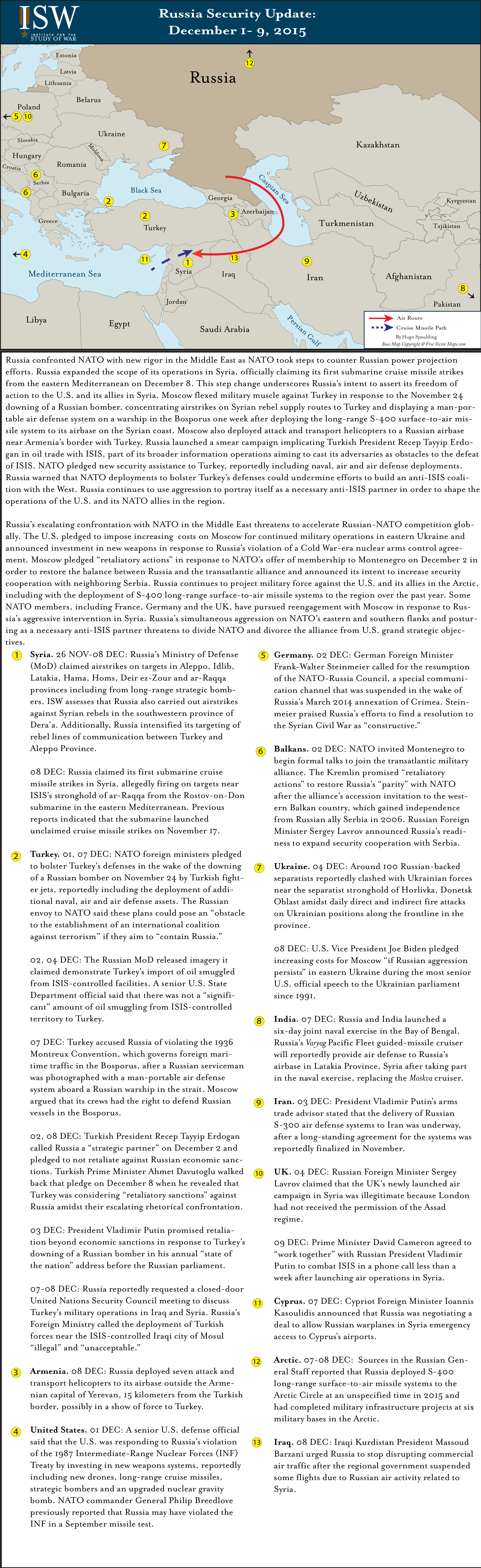 Russia Security Update: December 1-9, 2015