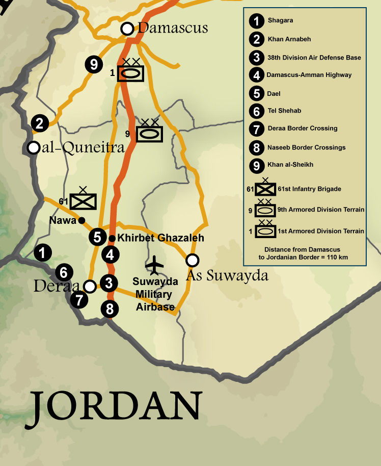 Syrian Southern Battlefronts Damascus