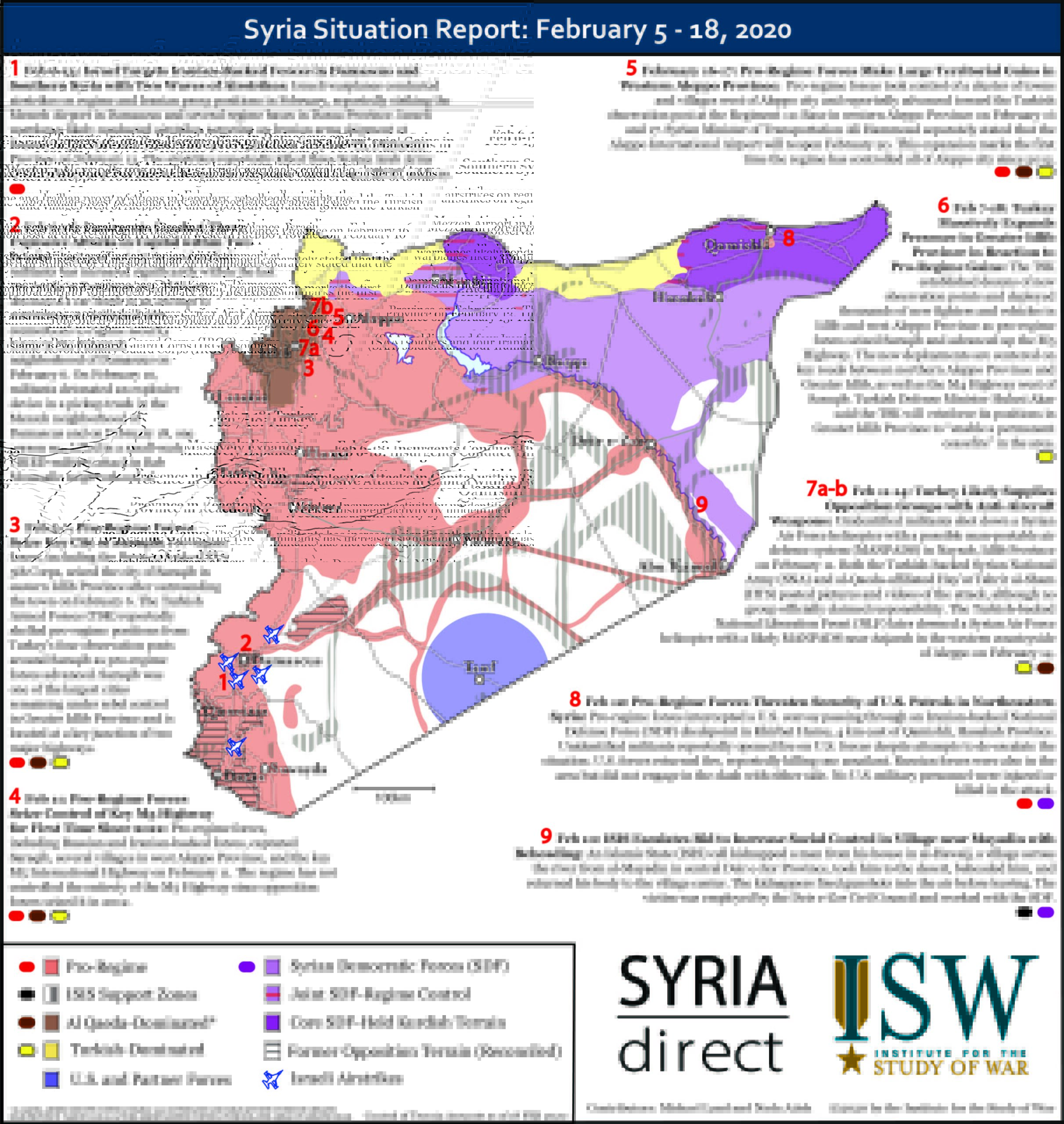 Syria Situation Report: February 5 - 18, 2020