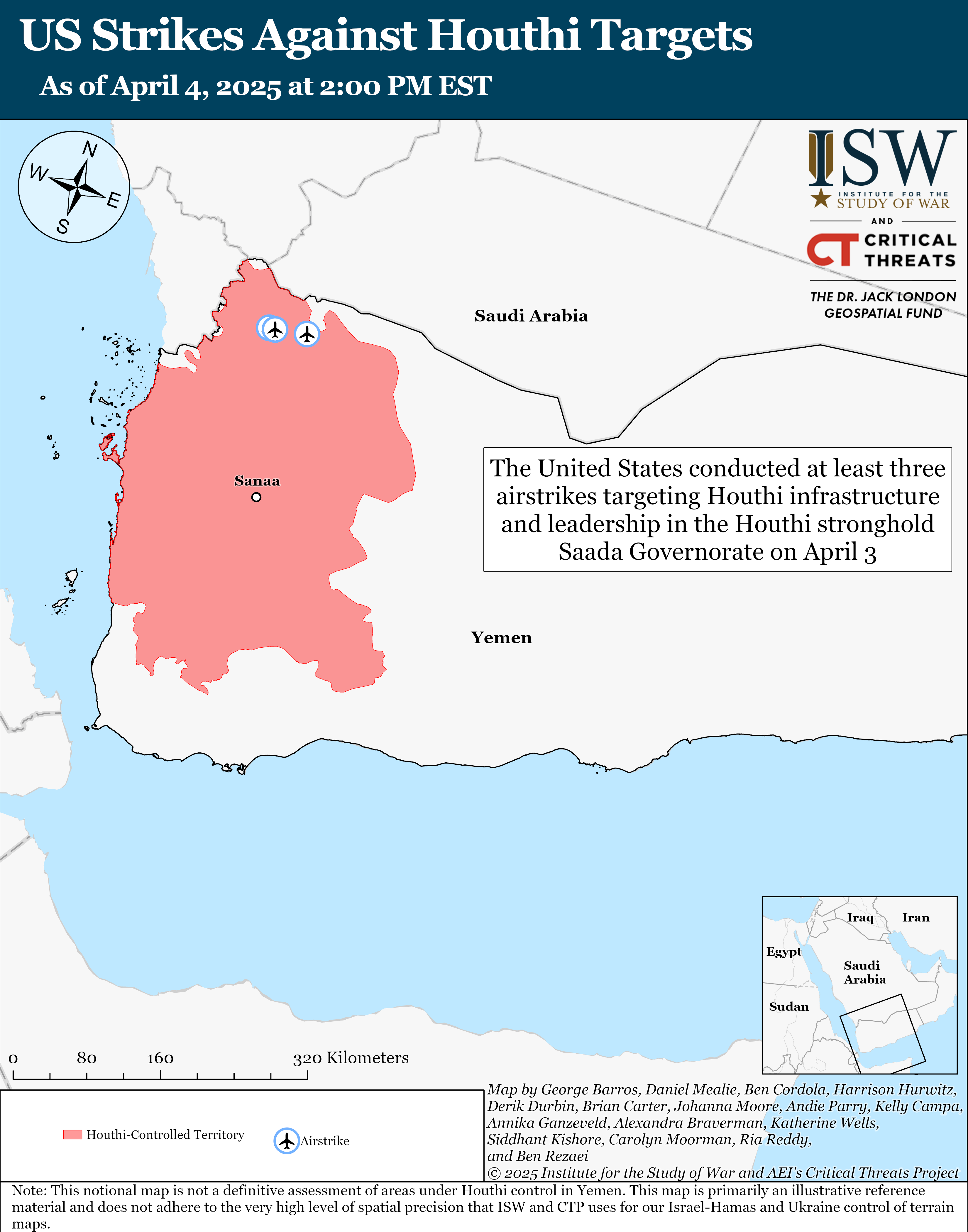 US Strikes Against Houthi Targets
