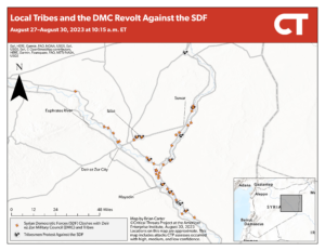Local Tribes and the Dmc Revolt Against the SDF August 27–august 30, 2023 at 10:15 A.m. ET