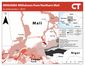 Minusma Withdraws from Northern Mali as of November 1, 2023