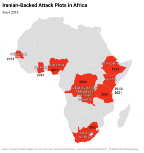 Iranian-backed Attack Plots in Africa