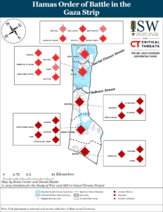 Hamas Order of Battle in the Gaza Strip