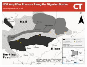 Issp Amplifies Pressure Along the Nigerien Border Since September 28, 2023