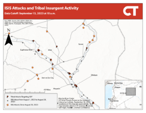Isis Attacks and Tribal Insurgent Activity Data Cutoff: September 13, 2023 at 10 A.m.