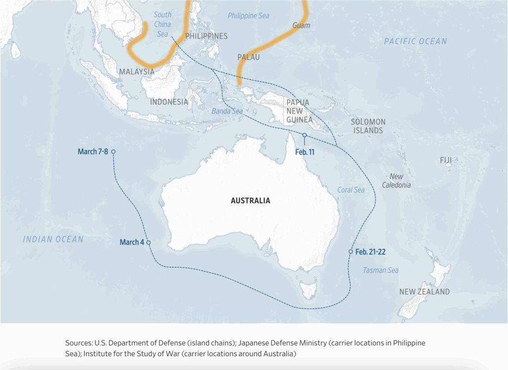 July 13 WSJ map of Indo-Pacific using ISW mapping data