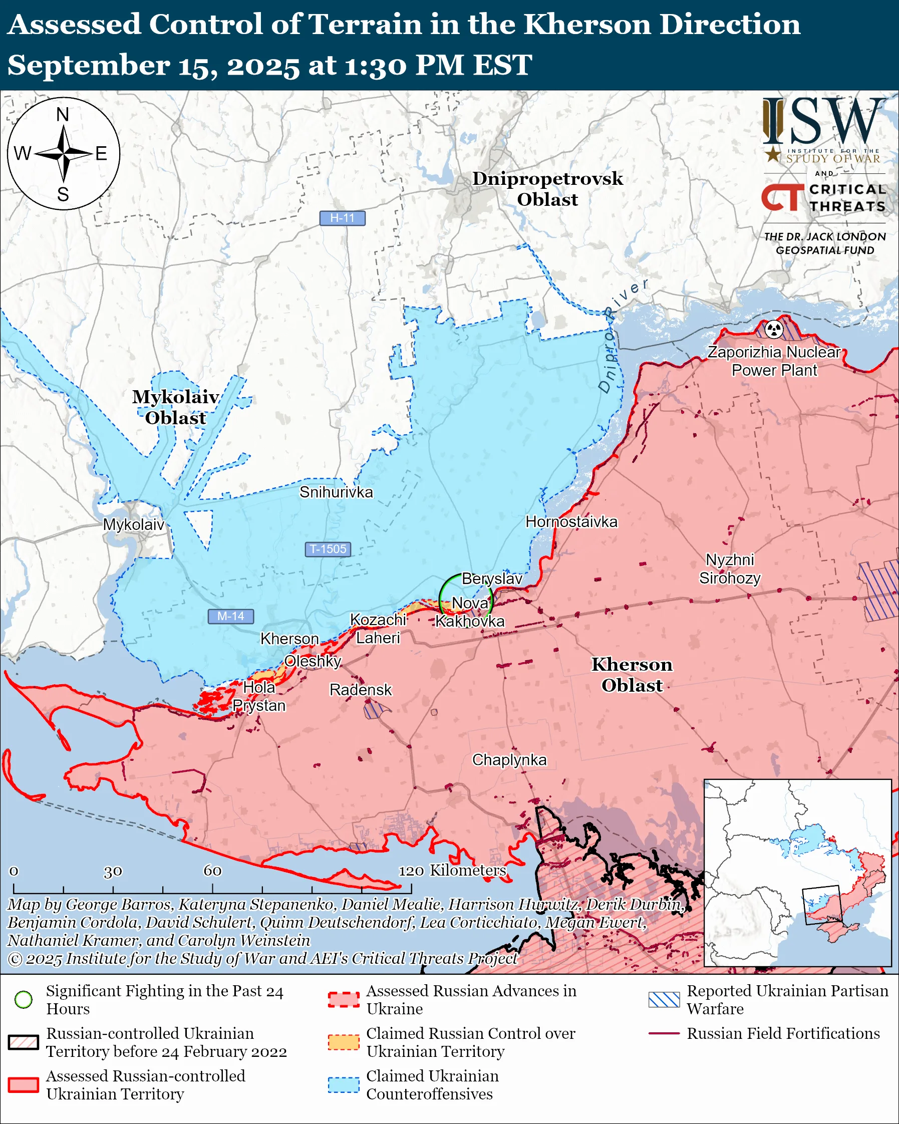 Kherson Direction September 15, 2025