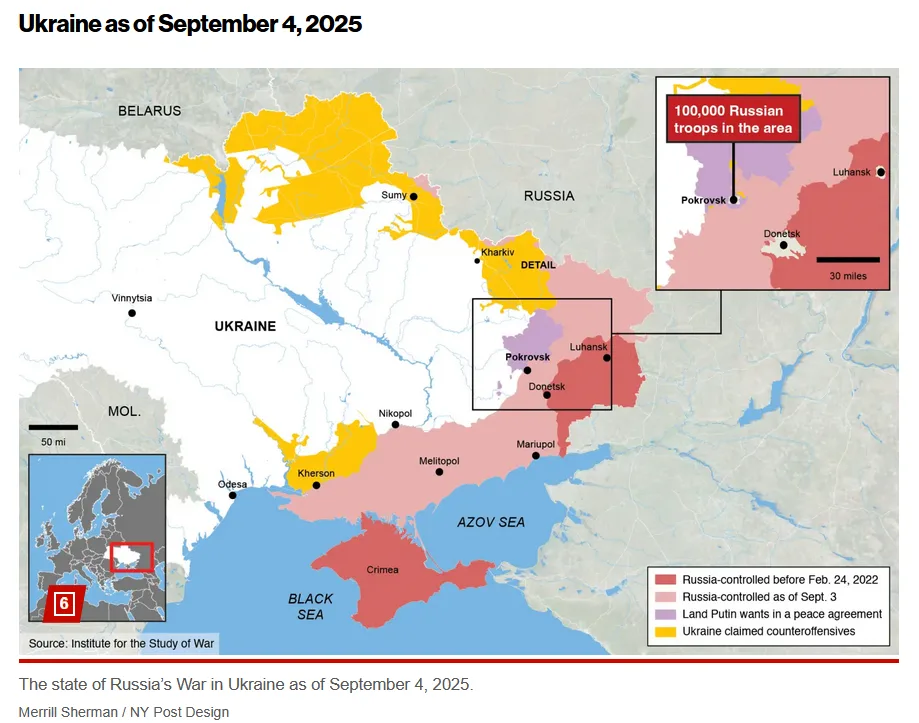 NY-Post-map-of-Ukraine-as-of-September-4-2025. NY-Post-map-of-Ukraine-as-of-September-4-2025.