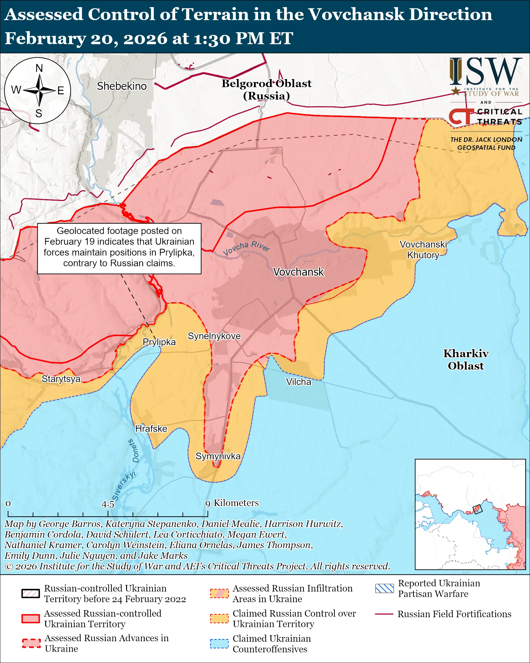 Russian Offensive Campaign Assessment, FEB 20, 2026 | ISW