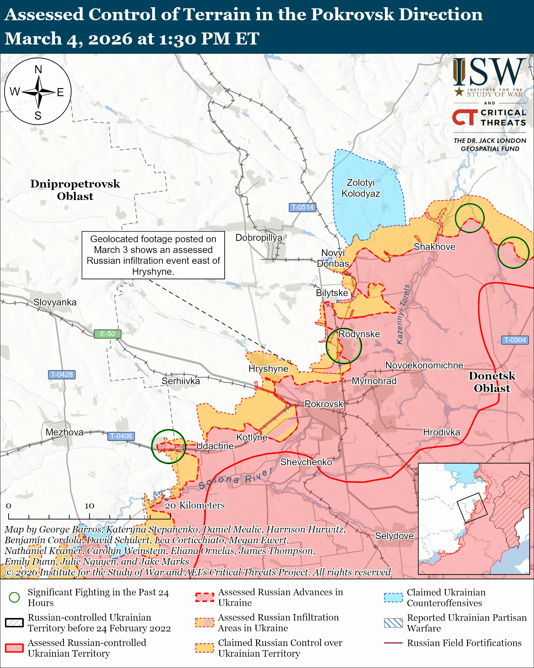 Russian Offensive Campaign Assessment, March 4, 2026 | ISW