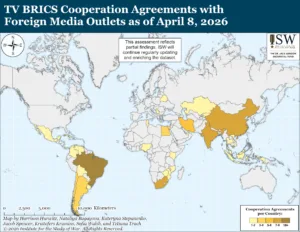 TV BRICS Cooperation Agreements with Foreign Media Outlets, April 2026