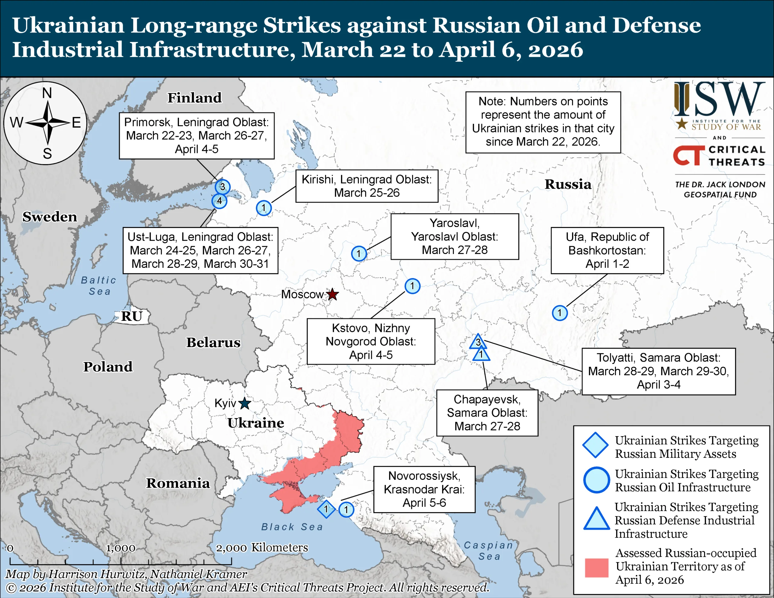 Russian Offensive Campaign Assessment, April 6, 2026 | ISW