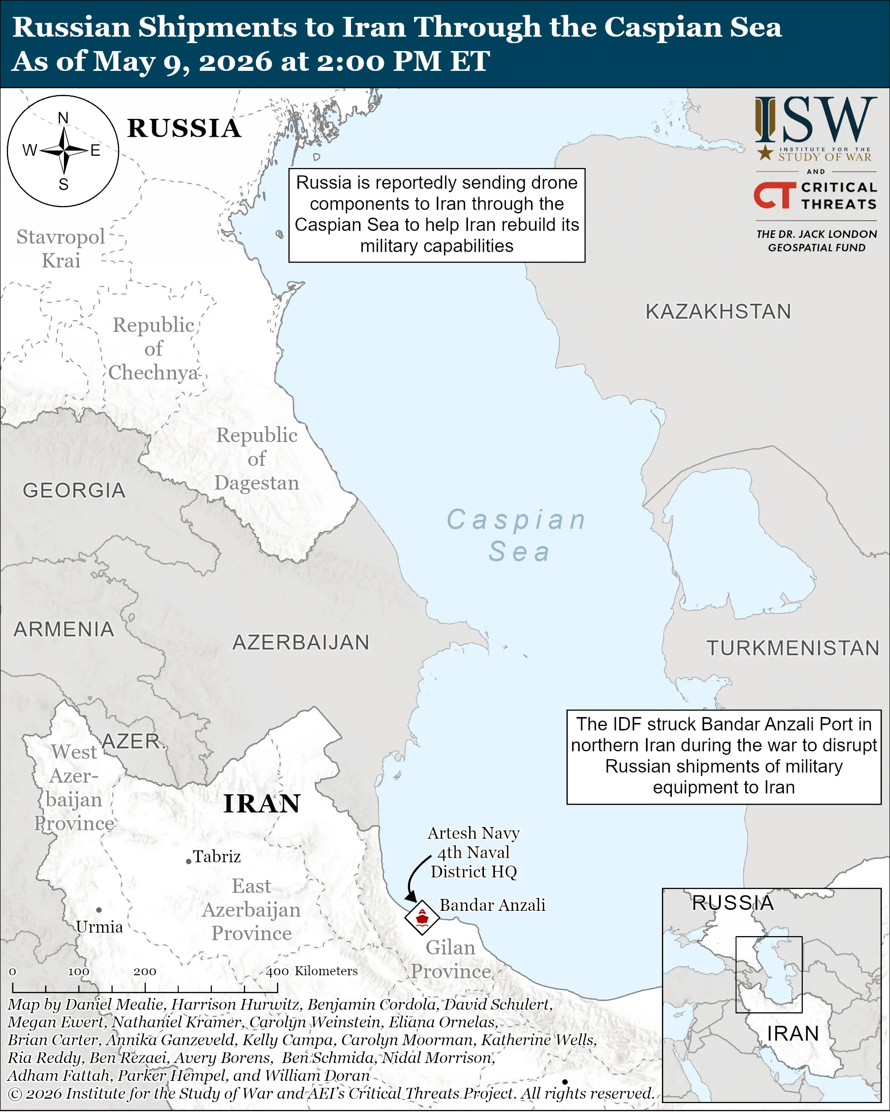 Iran Update Special Report, May 9, 2026