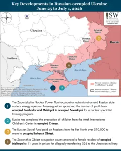 Key Developments in Russian-occupied Ukraine, June 25 to July 1, 2026