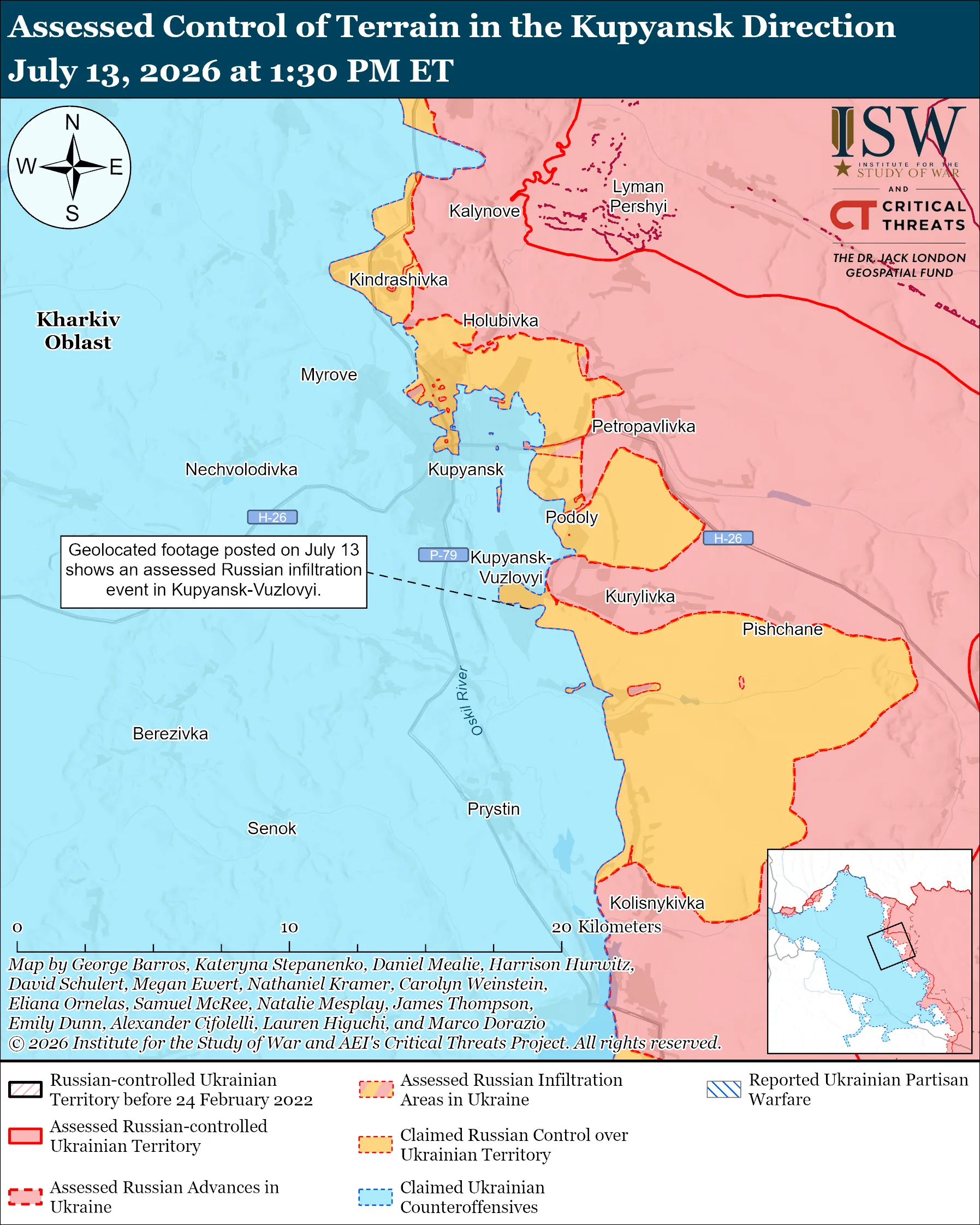 Russian Offensive Campaign Assessment, July 13, 2026 | ISW