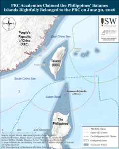 PRC Academics Claimed the Philippines’ Batanes Islands Rightfully blonged to the PRC on June 30, 2026