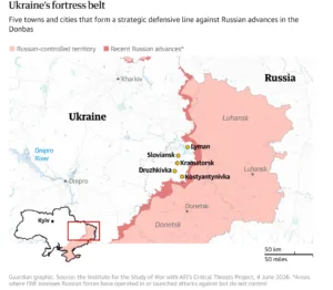 Guardian: Kill zones and drone nets: a journey through Ukraine’s fortress belt