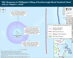 PRC Response to Philippine Filing of Scarborough Shoal Nautical Chart, July 31-August 1, 2026